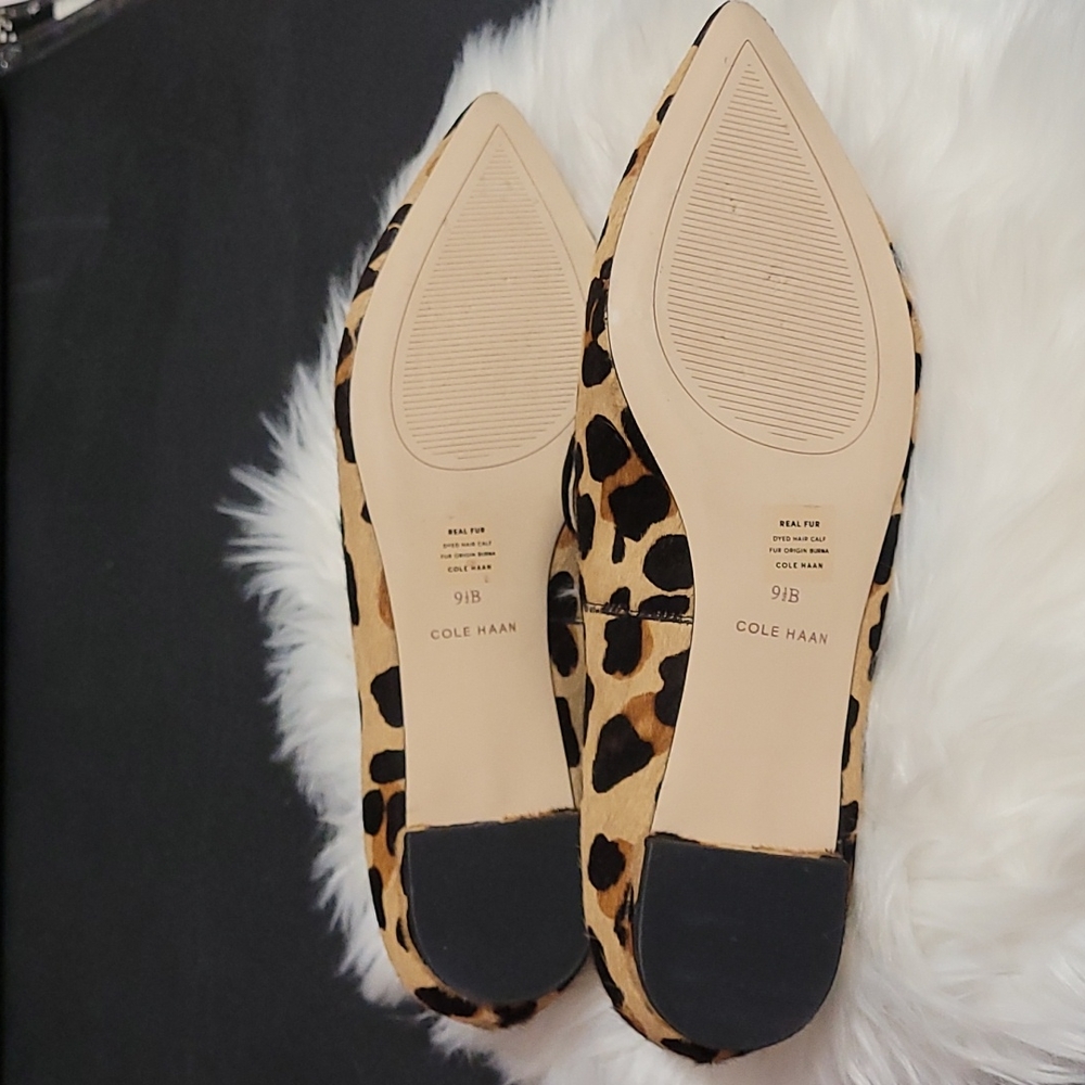 Cole Haan Leopard Print Flats - Picture 8 of 9